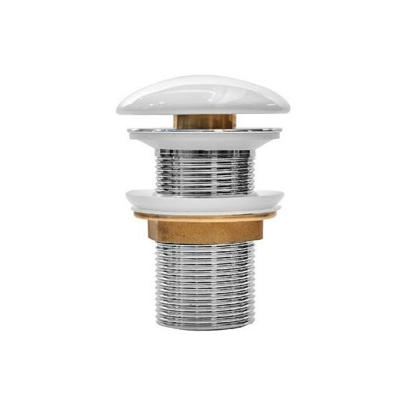 Донный клапан Iddis Optima home OPHWS00i88, белый глянцевый фото 