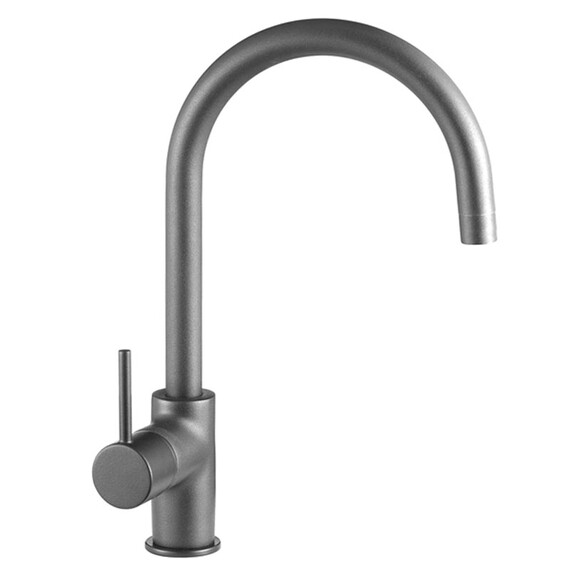 Смеситель для кухни Azario Tasco AZ-151644307, серый гранит, Цвет производителя: серый фото 