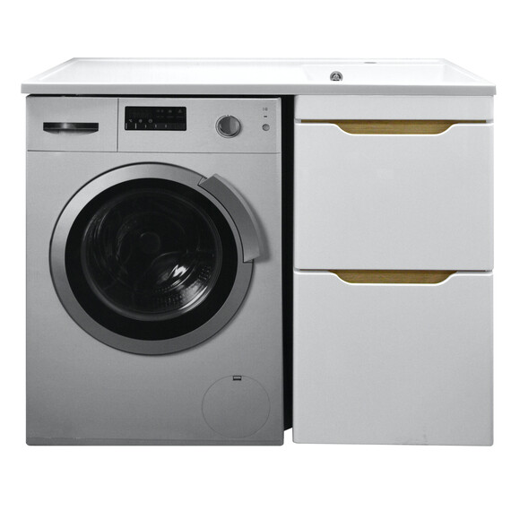 Тумба напольная с раковиной-столешницей Azario Magenta 120 см R CS00079141 фото 