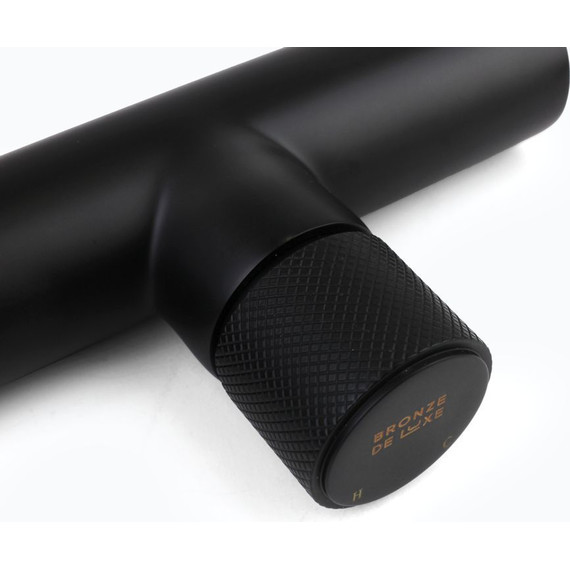 Смеситель для раковины настенный Bronze de Luxe Avantgarde 2021H, чёрный матовый - 3 Смеситель для раковины настенный Bronze de Luxe Avantgarde 2021H, чёрный матовый фото 3