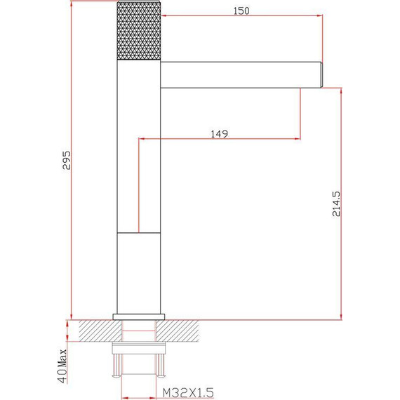 Смеситель для раковины высокий Bronze de Luxe Avantgarde 2030GB, бронза фото 8