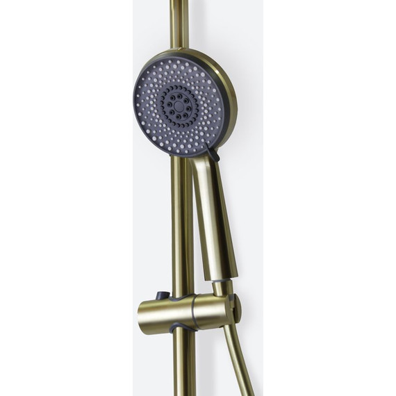 Душевая стойка Bronze de Luxe Avantgarde 2039GB, бронза фото 4