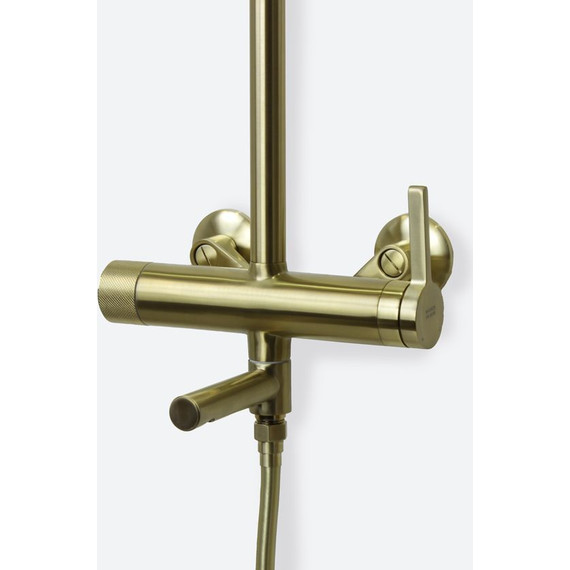 Душевая стойка Bronze de Luxe Avantgarde 2039GB, бронза фото 2