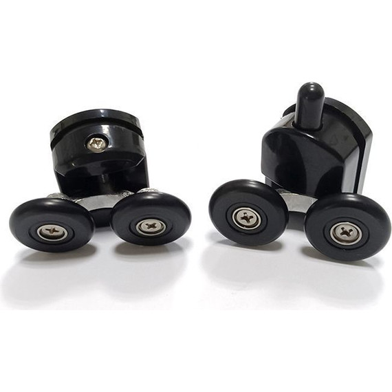 Душевое ограждение Abber Schwarzer Diamant 140х80 см AG30140BH-S80B-S80B, черный/прозрачное - 3 Душевое ограждение Abber Schwarzer Diamant 140х80 см AG30140BH-S80B-S80B, черный/прозрачное фото 3