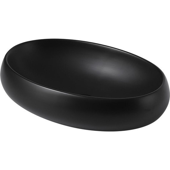 Раковина-чаша Abber Bequem 60 см AC2102MB, черный матовый - 3 Раковина-чаша Abber Bequem 60 см AC2102MB, черный матовый фото 3