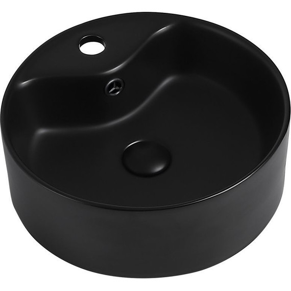 Раковина-чаша Abber Bequem 41 см AC2104MB, черный матовый фото 2