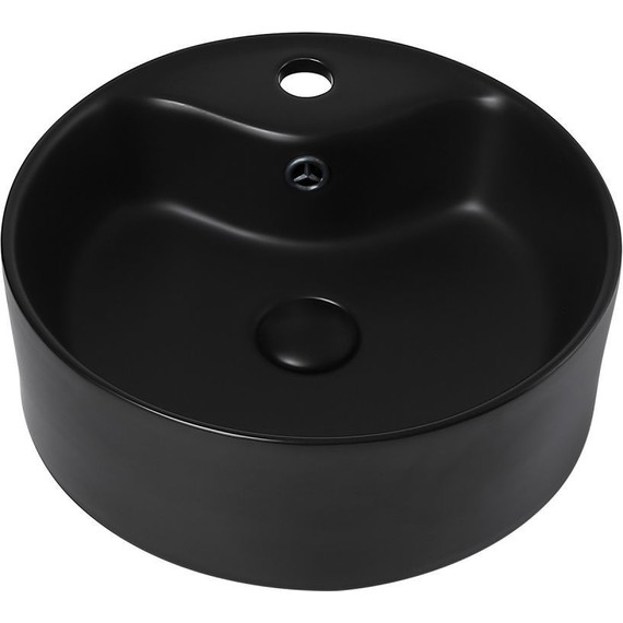 Раковина-чаша Abber Bequem 41 см AC2104MB, черный матовый фото 3
