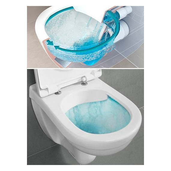 Унитаз подвесной безободковый Villeroy&Boch Venticello 4611RS01 с крышкой микролифт фото 5