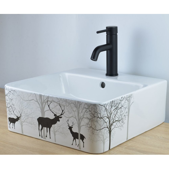 Смеситель для раковины Bronze de Luxe Scandi 1451B, черный матовый, Цвет производителя: чёрный матовый - 7 Смеситель для раковины Bronze de Luxe Scandi 1451B, черный матовый, Цвет производителя: чёрный матовый фото 7