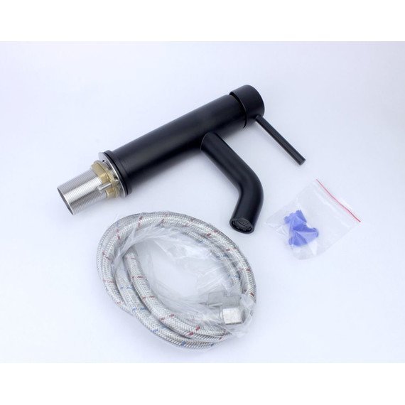 Смеситель для раковины Bronze de Luxe Scandi 1451B, черный матовый, Цвет производителя: чёрный матовый - 8 Смеситель для раковины Bronze de Luxe Scandi 1451B, черный матовый, Цвет производителя: чёрный матовый фото 8