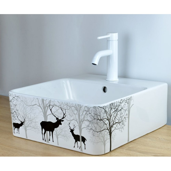 Смеситель для раковины Bronze de Luxe Scandi 1451W, белый глянцевый, Цвет производителя: белый глянцевый - 9 Смеситель для раковины Bronze de Luxe Scandi 1451W, белый глянцевый, Цвет производителя: белый глянцевый фото 9