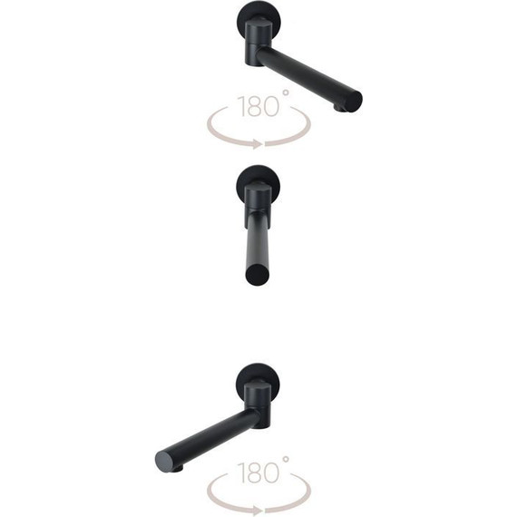 Душевая система для ванны Bronze de Luxe Scandi 14582/1B, черный матовый - 2 Душевая система для ванны Bronze de Luxe Scandi 14582/1B, черный матовый фото 2