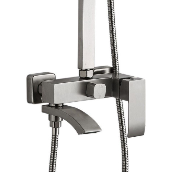 Душевая стойка Haiba HB24815, сталь - 2 Душевая стойка Haiba HB24815, сталь фото 2