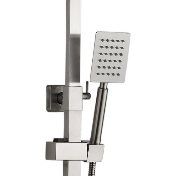 Душевая стойка Haiba HB24815, сталь - 4 Душевая стойка Haiba HB24815, сталь фото 4