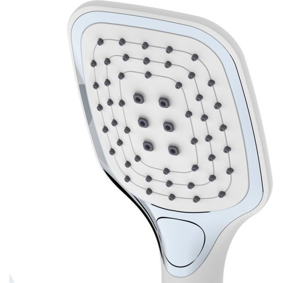 Смеситель для ванны Haiba HB80805-8, белый/хром фото 2