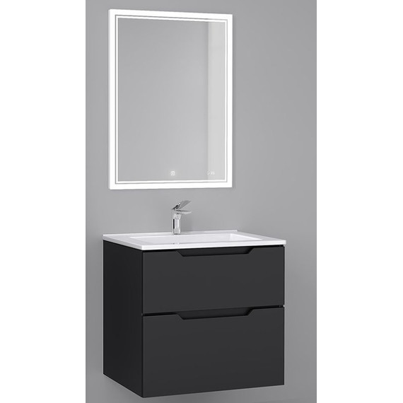 Зеркало Jorno Slide 60 см Sli.03.60/A фото 2