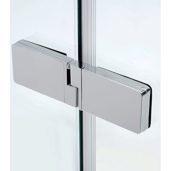 Душевая дверь WasserKraft Aller 120 см 10H05L (стекло 8 мм), хром/прозрачное фото 6