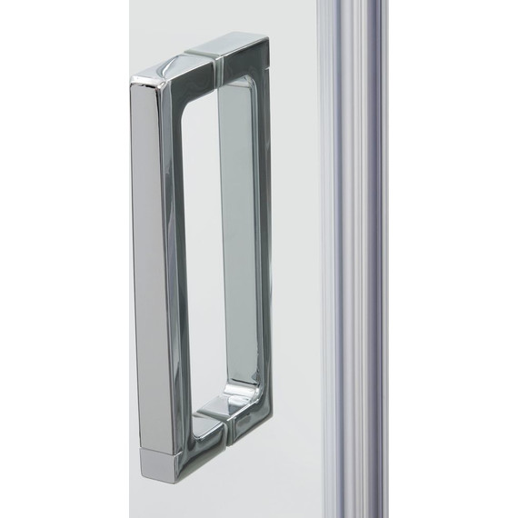 Душевая дверь WasserKraft Aller 120 см 10H05L (стекло 8 мм), хром/прозрачное фото 8