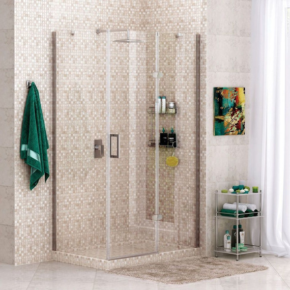 Душевое ограждение WasserKraft Aller 120x80 см 10H06R (стекло 8 мм), хром/прозрачное - 4 Душевое ограждение WasserKraft Aller 120x80 см 10H06R (стекло 8 мм), хром/прозрачное фото 4