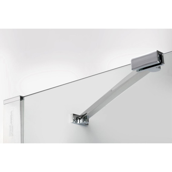 Душевое ограждение WasserKraft Aller 120x90 см 10H07L (стекло 8 мм), хром/прозрачное фото 10