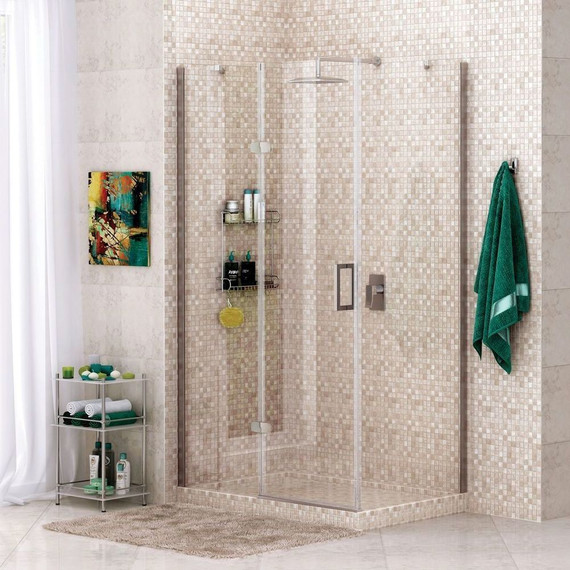 Душевое ограждение WasserKraft Aller 120x90 см 10H07L (стекло 8 мм), хром/прозрачное фото 4