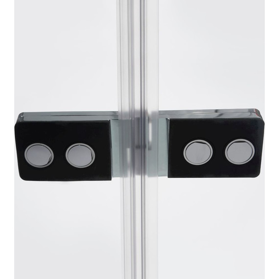 Душевое ограждение WasserKraft Aller 120x100 см 10H10L (стекло 8 мм), хром/прозрачное фото 7