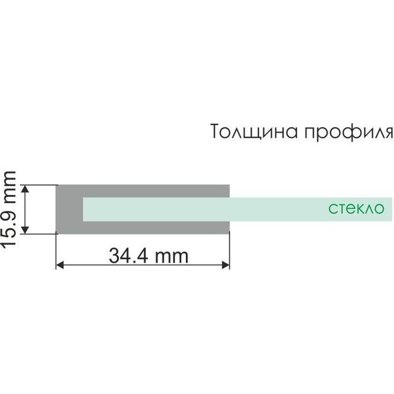 Шторка для ванны WasserKraft Berkel 80 см 48P01-80 Fixed, хром/прозрачное - 2 Шторка для ванны WasserKraft Berkel 80 см 48P01-80 Fixed, хром/прозрачное фото 2