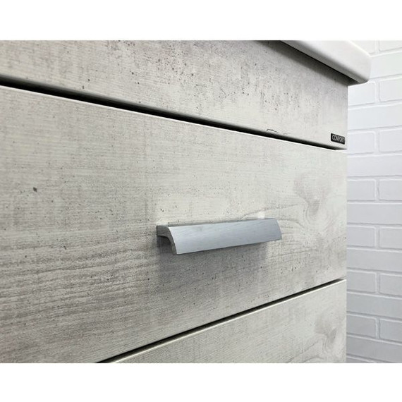 Тумба напольная с раковиной Comforty Никосия 70H 70 см, дуб белый фото 6