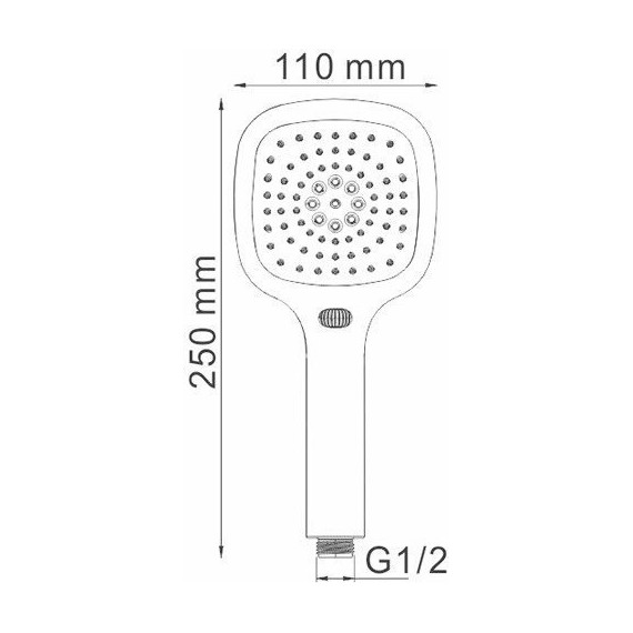 Ручной душ WasserKraft A065 фото 5