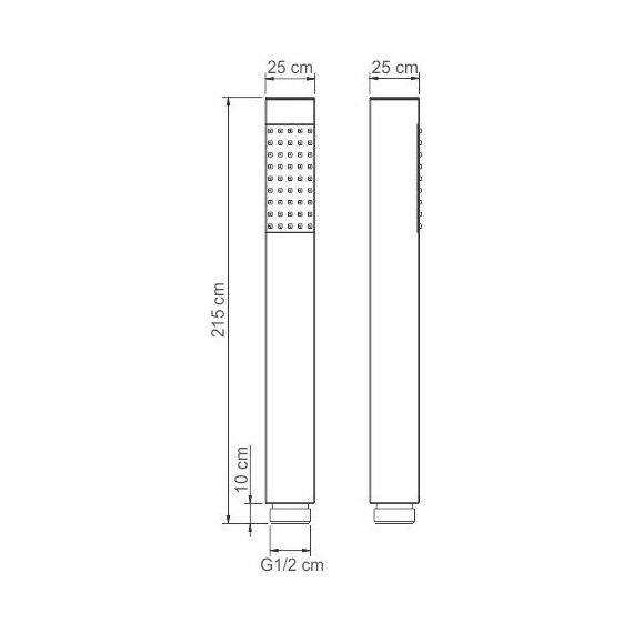 Ручной душ WasserKraft A106 фото 3