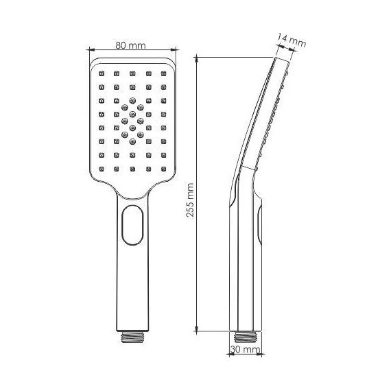 Ручной душ WasserKraft A126 фото 5
