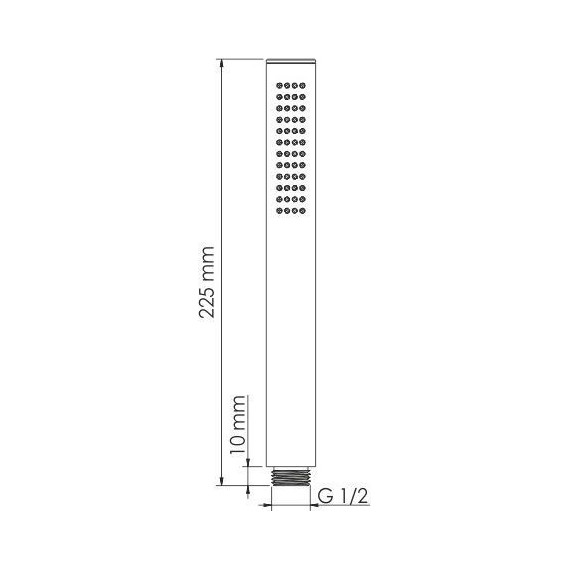 Ручной душ WasserKraft A137 фото 2