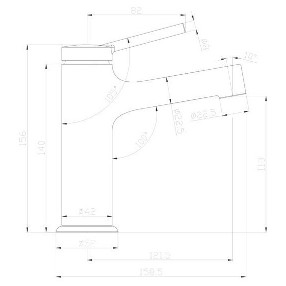 Смеситель для раковины Lemark Minima LM3806C - 7 Смеситель для раковины Lemark Minima LM3806C фото 7
