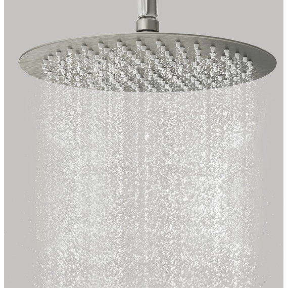 Верхний душ WasserKraft 248x248 мм A121, никель фото 2