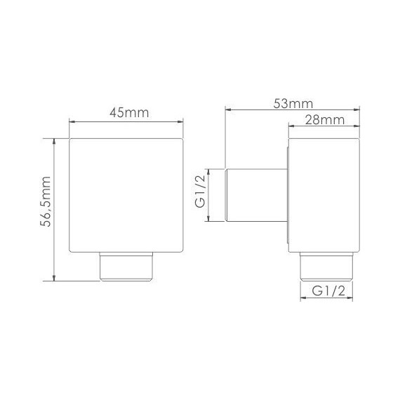 Шланговое подсоединение WasserKraft A124 - 2 Шланговое подсоединение WasserKraft A124 фото 2