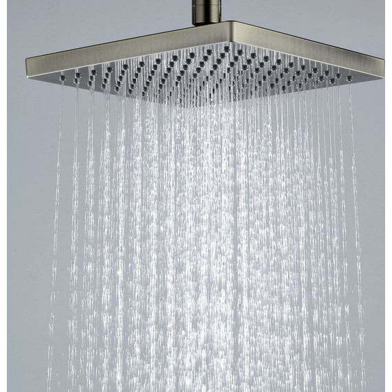 Верхний душ WasserKraft 200x200 мм A140, светлая бронза фото 2