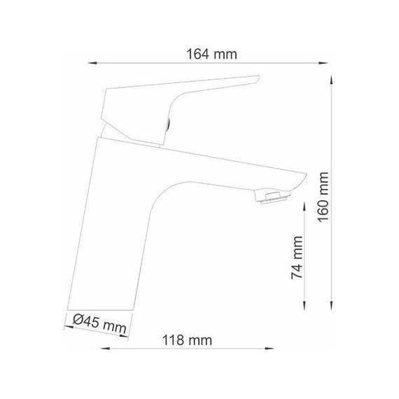 Смеситель для умывальника WasserKraft Lippe 4503 фото 15