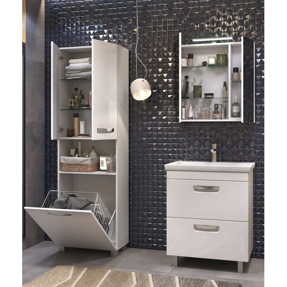 Пенал напольный Vigo Plaza 60 см pn.PLA.60 - 5 Пенал напольный Vigo Plaza 60 см pn.PLA.60 фото 5