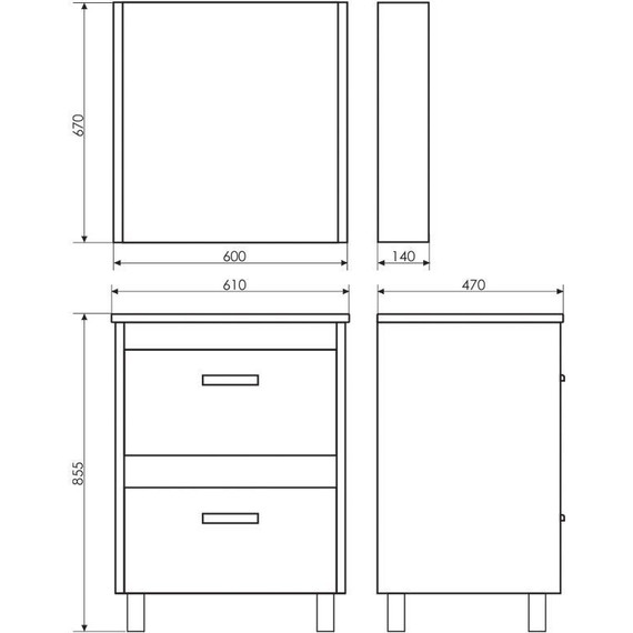 Зеркало-шкаф Comforty Тулуза 60 см, сосна лоредо фото 4