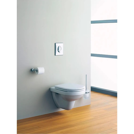 Инсталляция для подвесного унитаза с прокладкой Grohe Rapid SL 38750001 с овальной кнопкой смыва, хром - 7 Инсталляция для подвесного унитаза с прокладкой Grohe Rapid SL 38750001 с овальной кнопкой смыва, хром фото 7