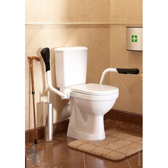 Унитаз-компакт Оскольская керамика Персона Премиум (косой выпуск) с полипропиленовой крышкой 42301120005 для людей с ограниченными возможностями фото 3