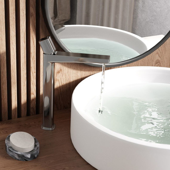 Смеситель для умывальника высокий WasserKraft Naab 8603H фото 4