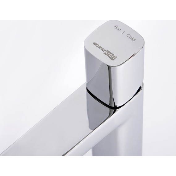 Смеситель для умывальника высокий WasserKraft Naab 8603H фото 11