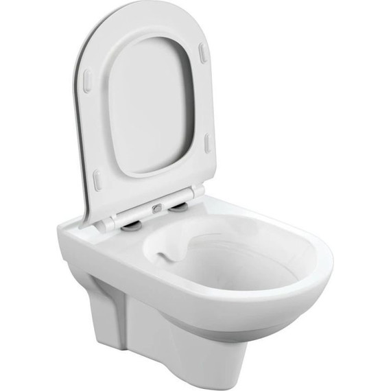 Инсталляция с подвесным унитазом Cersanit City Co Dpl Eo Slim A64121 (кнопка Estetica хром глянцевый) - 4 Инсталляция с подвесным унитазом Cersanit City Co Dpl Eo Slim A64121 (кнопка Estetica хром глянцевый) фото 4