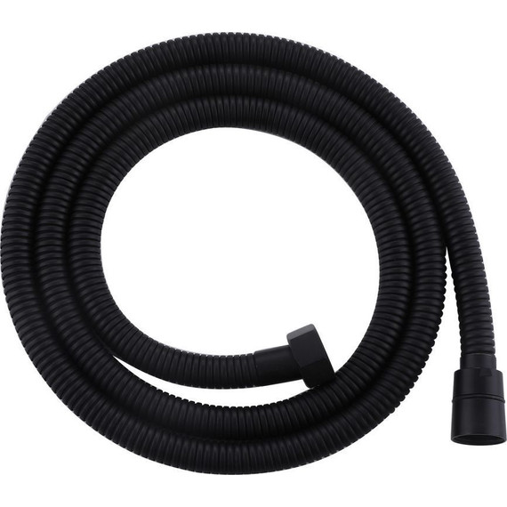 Душевой шланг Abber 1500 мм AF0020B, черный матовый фото 