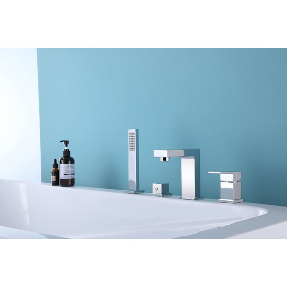 Смеситель для ванны Abber Daheim AF8213, Цвет производителя: хром - 2 Смеситель для ванны Abber Daheim AF8213, Цвет производителя: хром фото 2