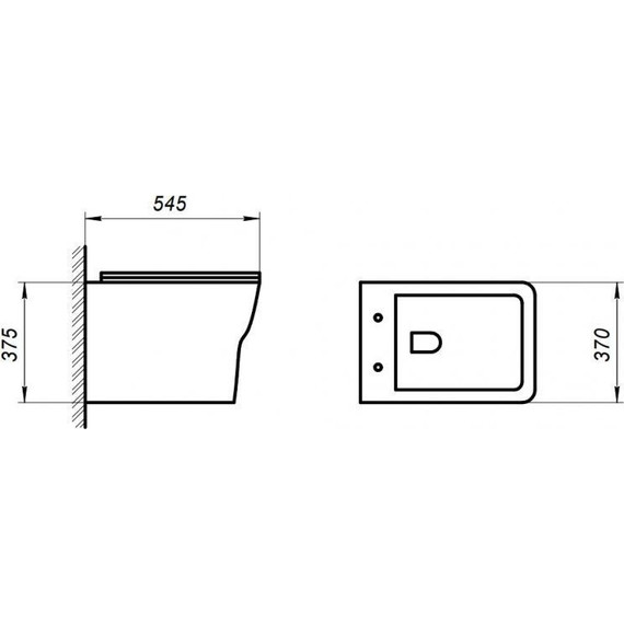Унитаз подвесной безободковый Belbagno Romano BB248CHR-SM с крышкой микролифт фото 7