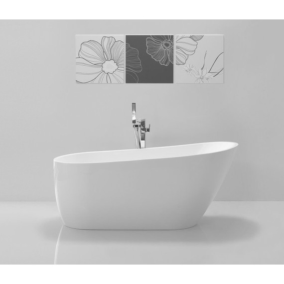 Ванна отдельностоящая BelBagno 170x72 см BB62-1700-W0 - 3 Ванна отдельностоящая BelBagno 170x72 см BB62-1700-W0 фото 3