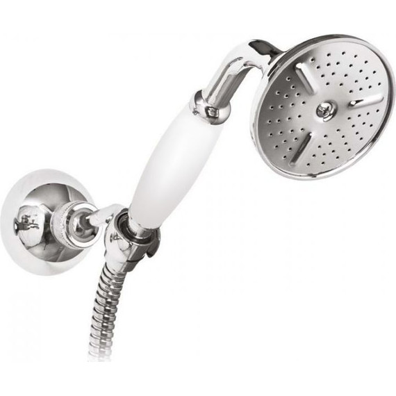Ручной душ Cezares CZR-U-D1FC-01-Bi, белый/хром - 2 Ручной душ Cezares CZR-U-D1FC-01-Bi, белый/хром фото 2