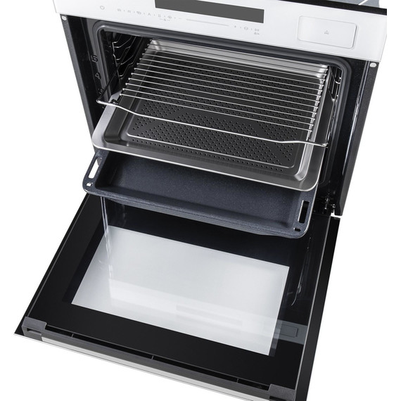 Электрический духовой шкаф с паром Maunfeld MEOR7216STW фото 2